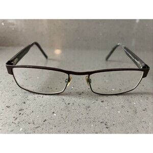 Colours by Alexander Julian Gingham Dark Brown Eyeglass Frames Only  51-17-140